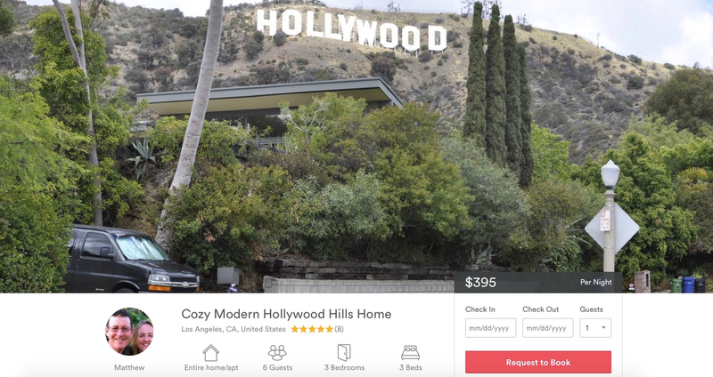Illustration for article titled LA Residents Try to Hide Hollywood Sign From Tourists, Except on Airbnb
